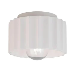 Lemnos Ceramic Ceiling Light - Small - Bisque
