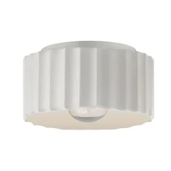 Lemnos Ceramic Ceiling Light - Medium - Bisque