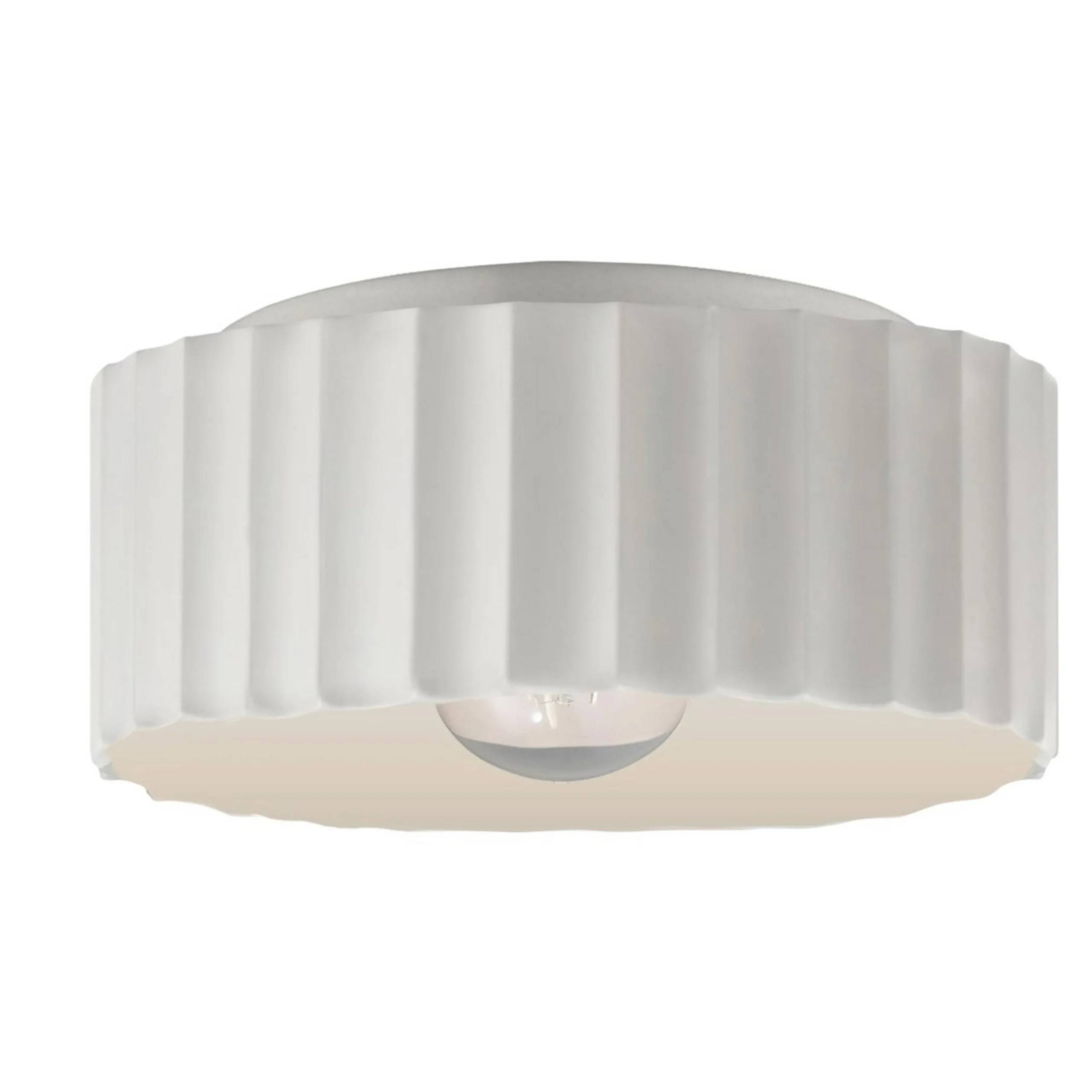 Lemnos Ceramic Ceiling Light - Large - Bisque