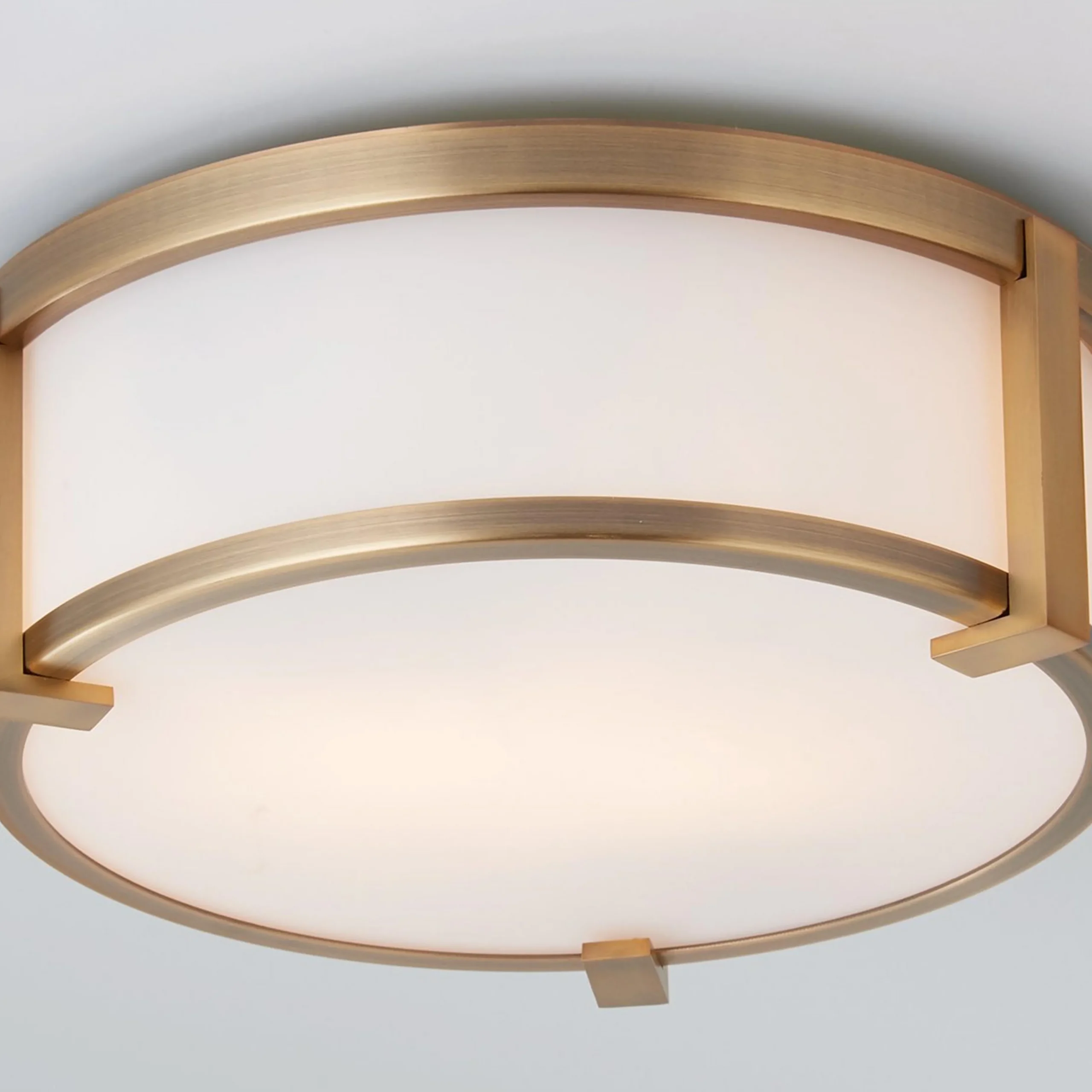 Lenora Opal Glass Ceiling Light - Small