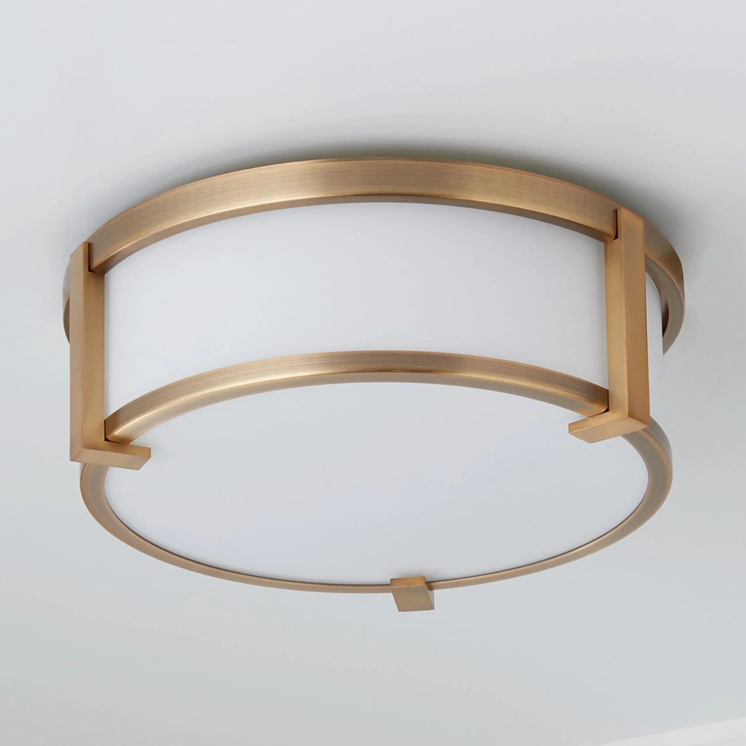 Lenora Opal Glass Ceiling Light - Small