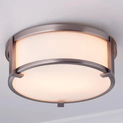 Lenora Opal Glass Ceiling Light - Small