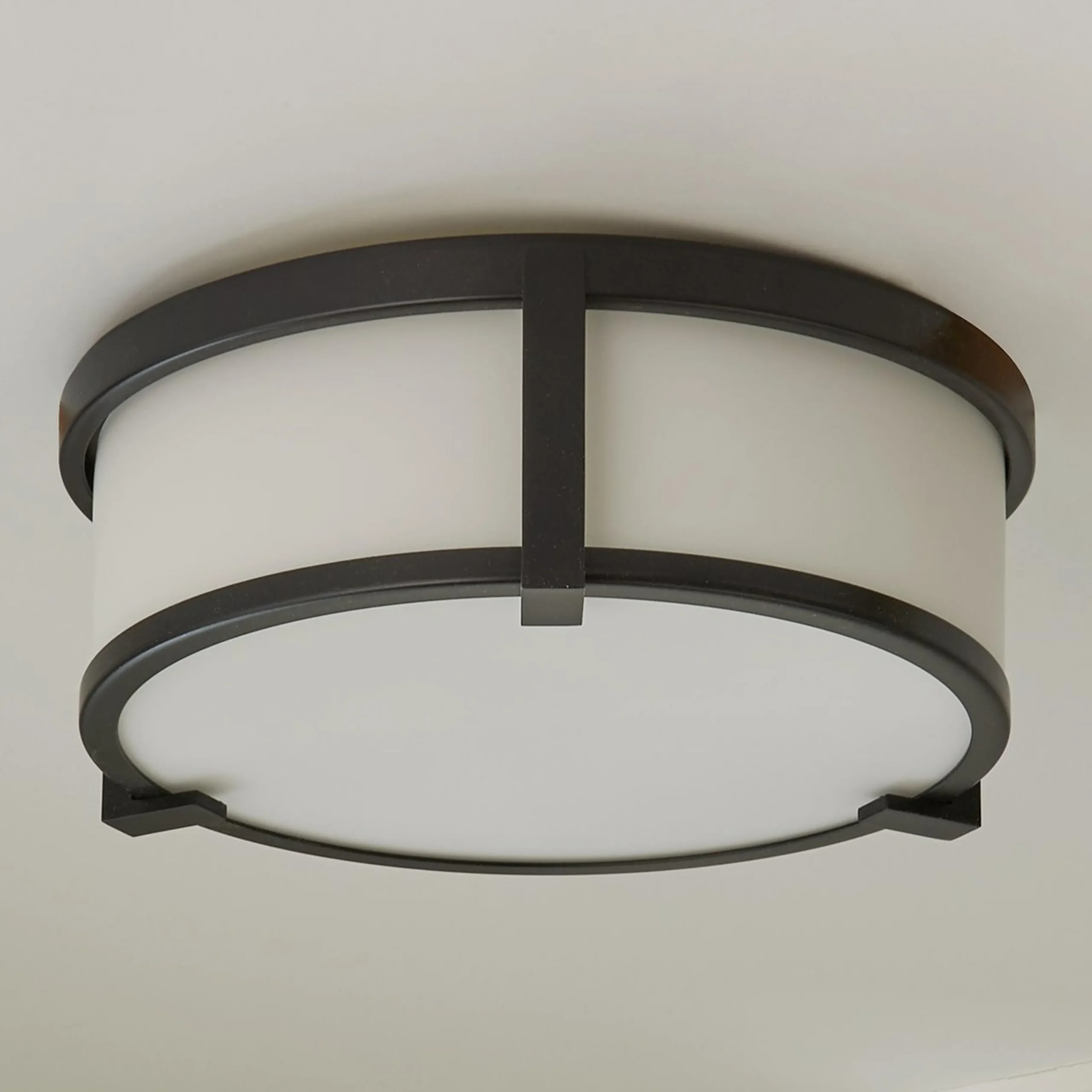 Lenora Opal Glass Ceiling Light - Small