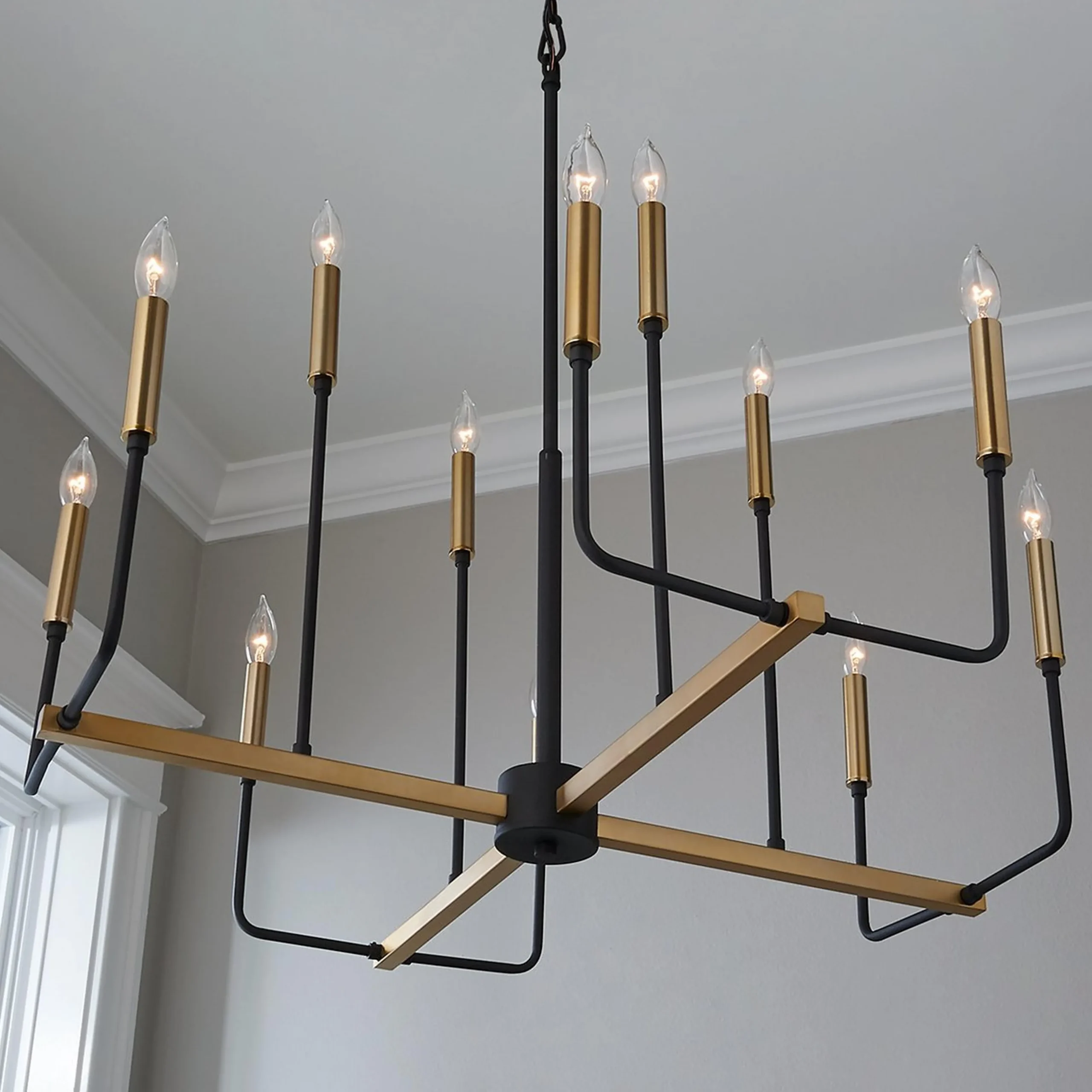 Level Linear Chandelier