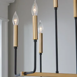 Level Linear Chandelier