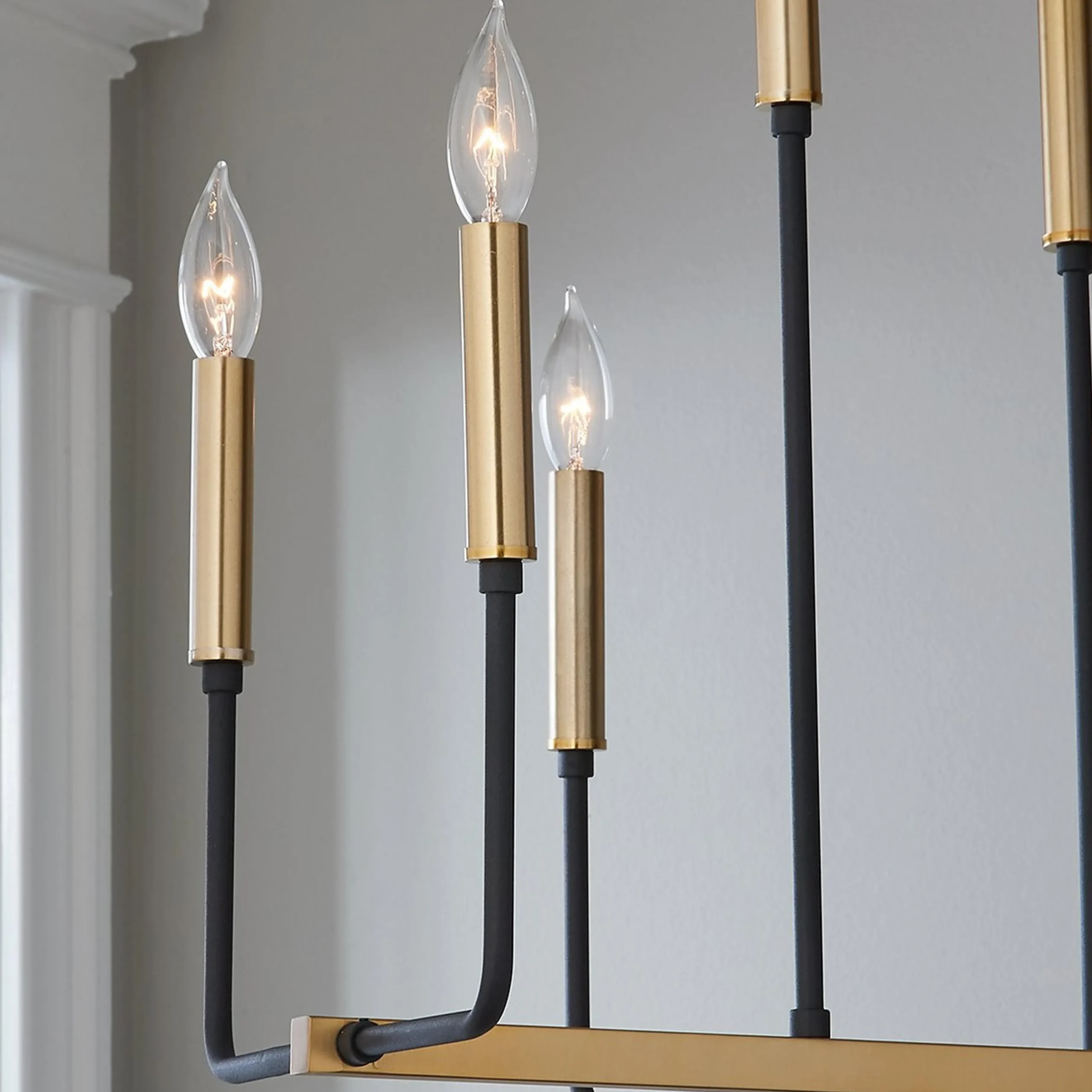 Level Linear Chandelier