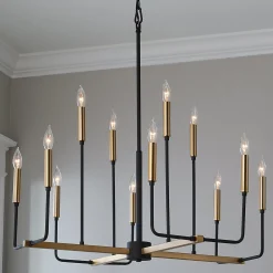 Level Linear Chandelier