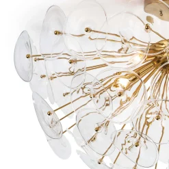 Lily Pad Semi-Flush Ceiling Light