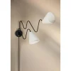 Line Art Swing Arm Sconce