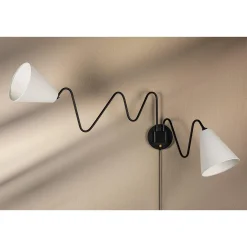 Line Art Swing Arm Sconce
