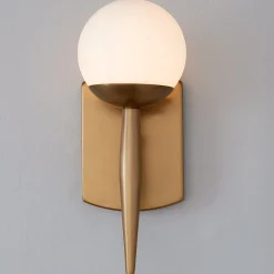 Linear Globe Sconce