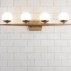 Linear Globe Vanity Light - 4 Light