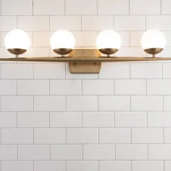 Linear Globe Vanity Light - 4 Light