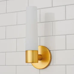 Linear Tube Bath Sconce