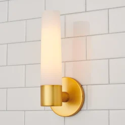 Linear Tube Bath Sconce