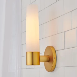 Linear Tube Bath Sconce