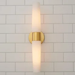 Linear Tube Vanity Light - 2 Light