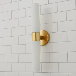 Linear Tube Vanity Light - 2 Light