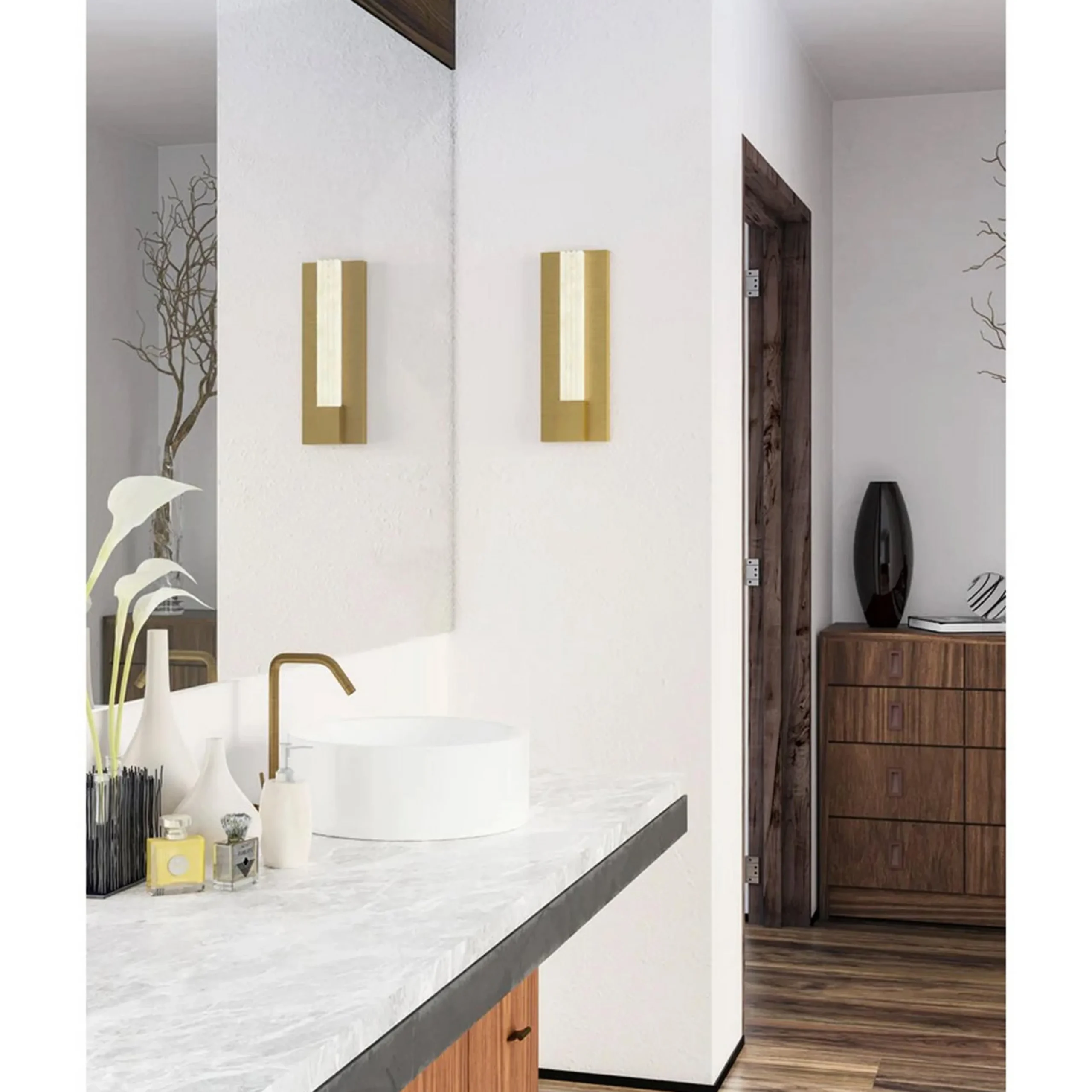 Loche LED Bath Sconce - Small