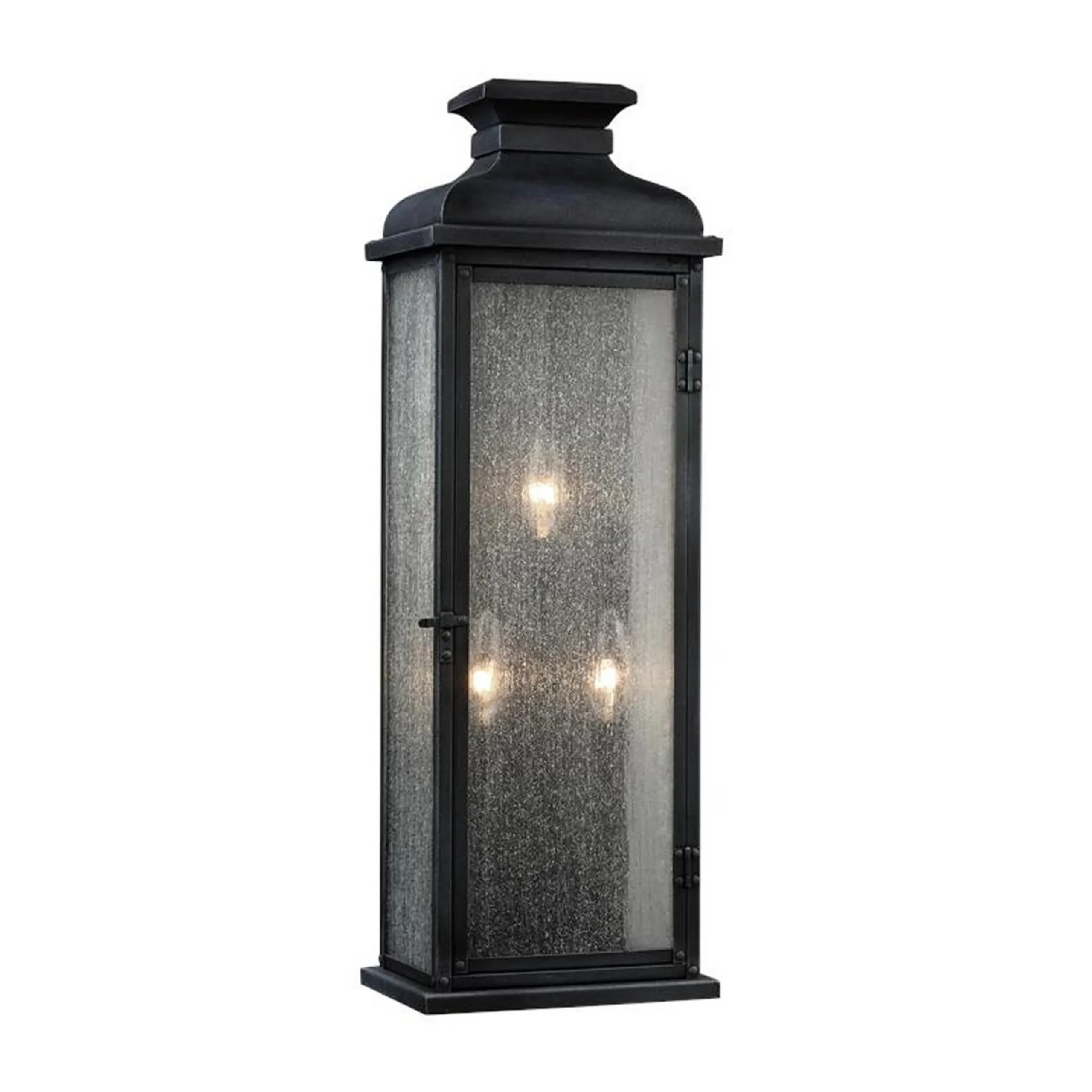 London Lantern Outdoor Sconce - Tall
