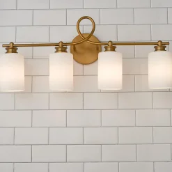 Looped Arm Vanity Light - 4 Light