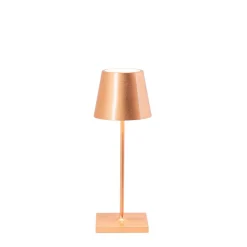 Lucy Cordless Mini Table Lamp - Metallic