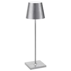 Lucy Cordless Table Lamp - Metallic