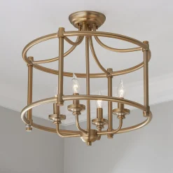 Lustre en Transition Convertible Lantern