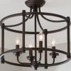 Lustre en Transition Convertible Lantern