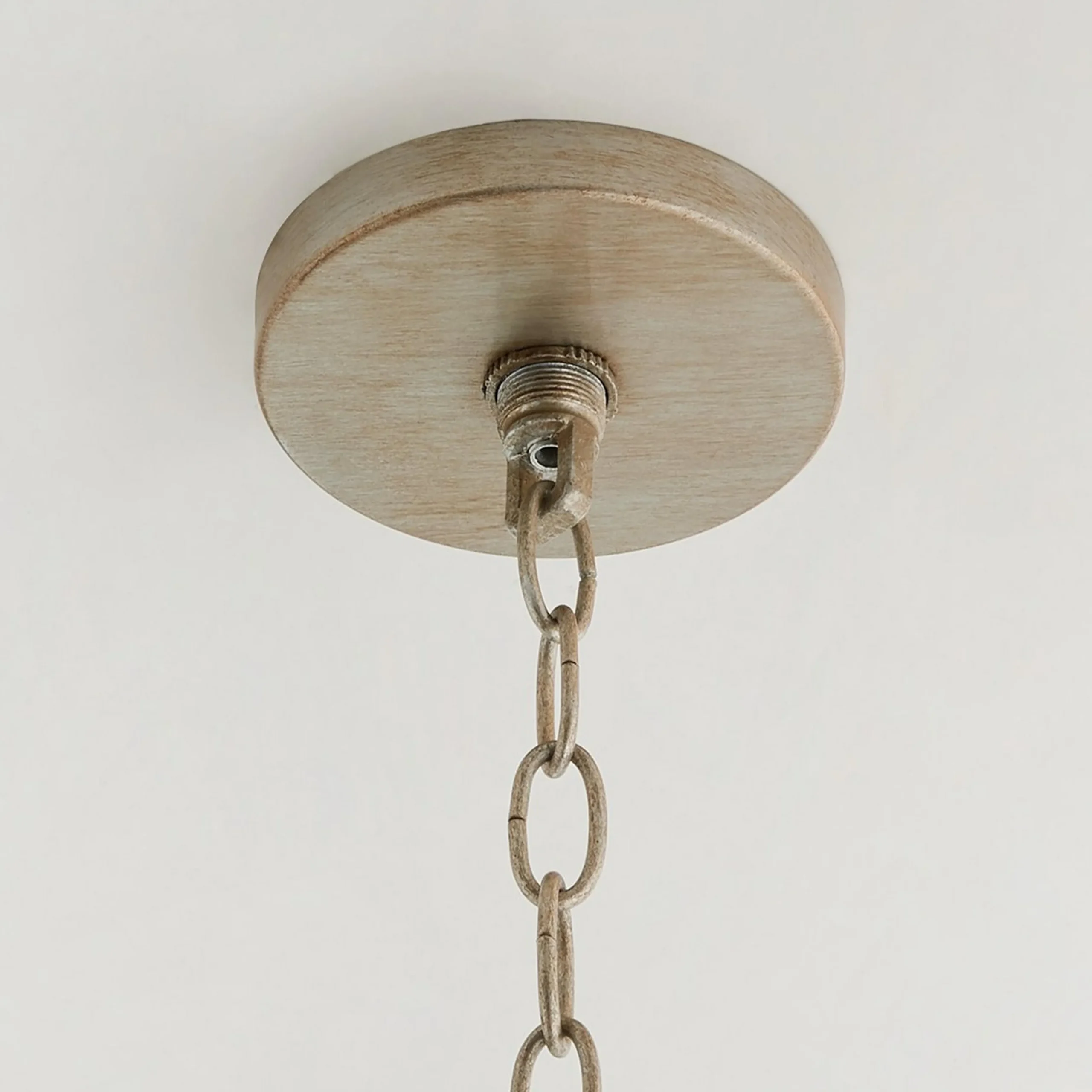 Luxe Patina Metal Drum Shade Pendant - Large