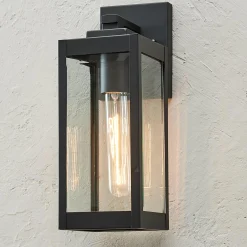 Maddox Beveled Outdoor Sconce - Small