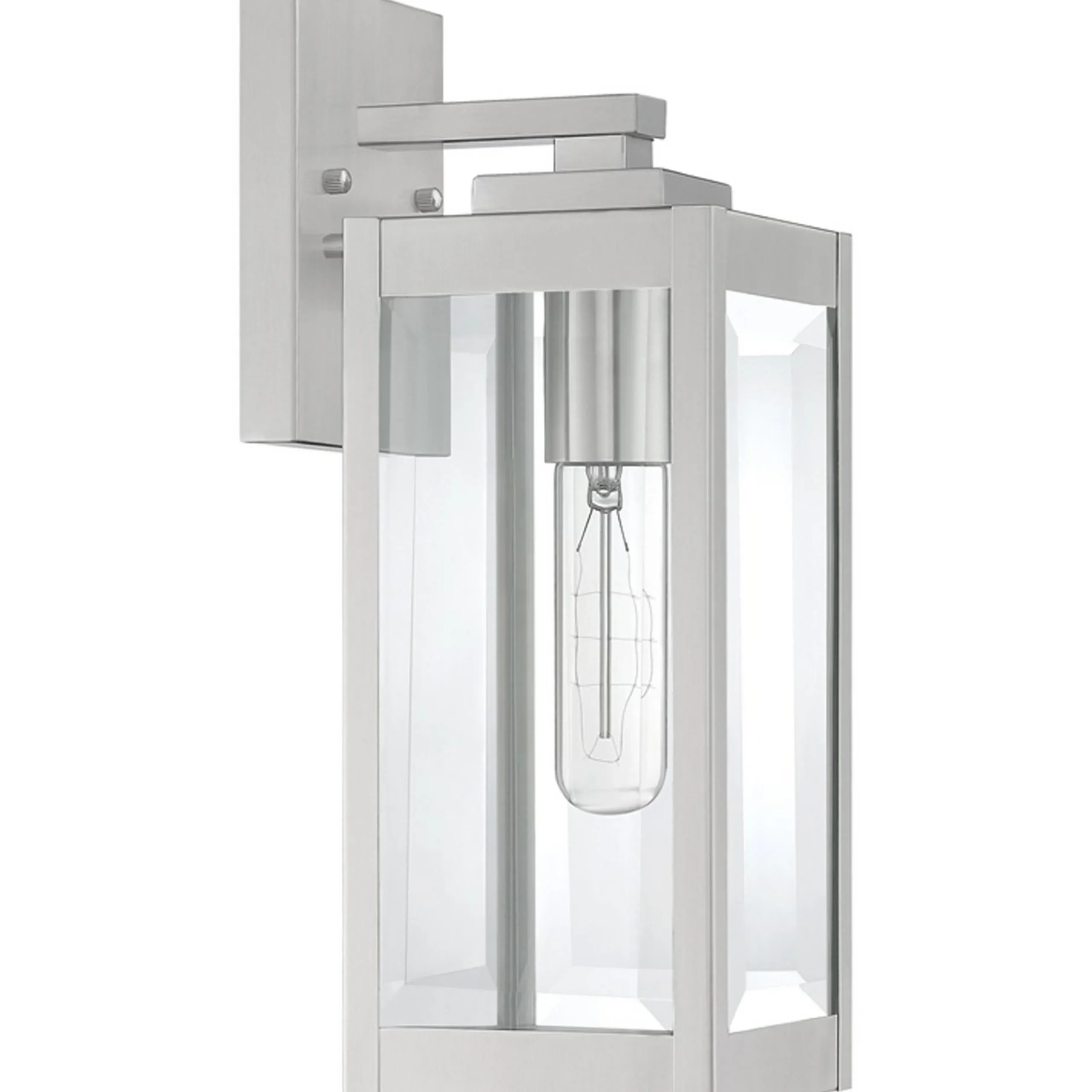Maddox Beveled Outdoor Sconce - Small