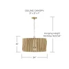 Maela Drum Chandelier - Small