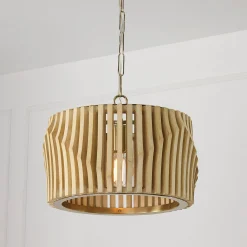 Maela Drum Convertible Semi-Flush Ceiling Light