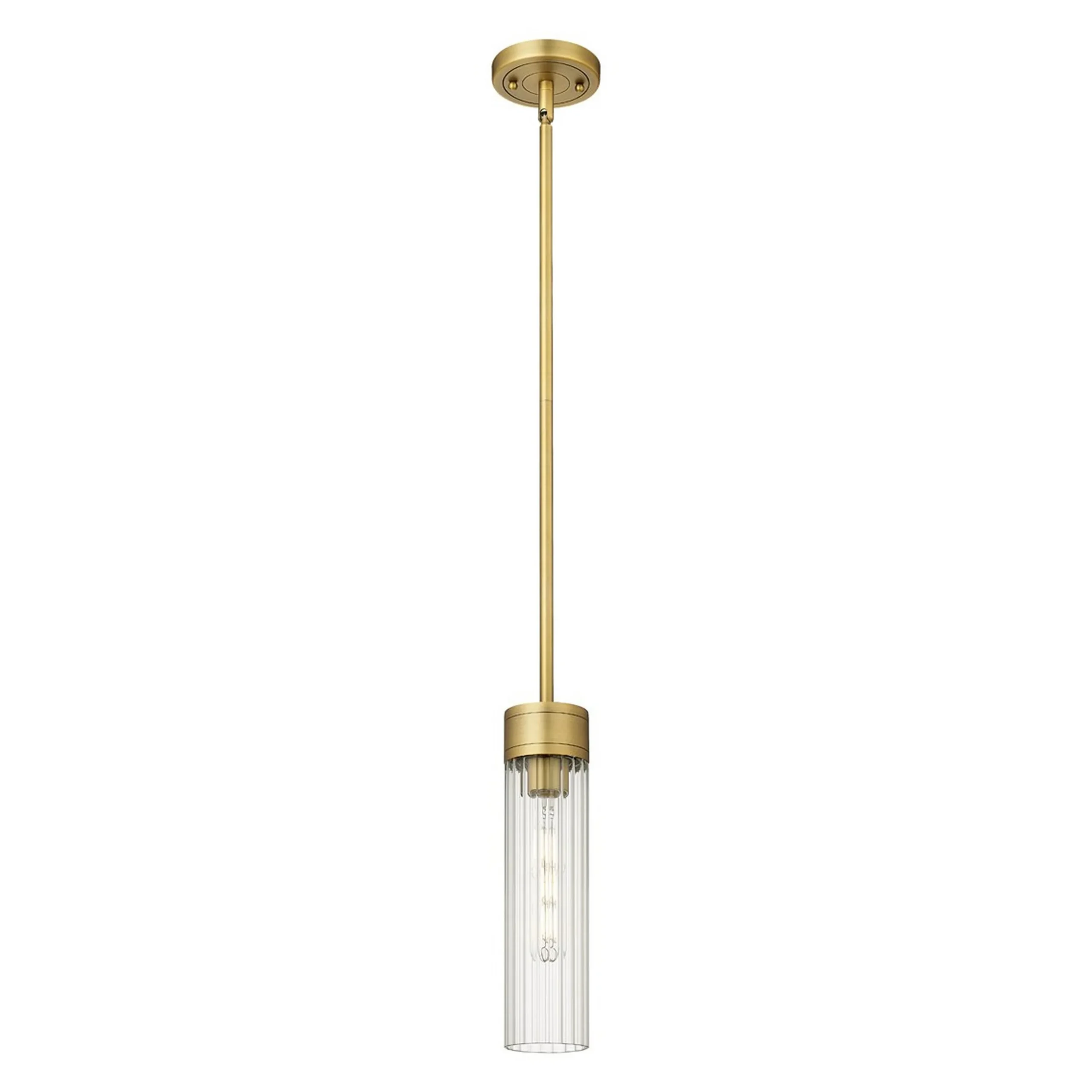 Malika Clear Glass Pendant