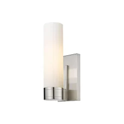 Malika Opal Glass Bath Sconce - 1 Light