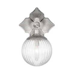 Manet Clear Bath Sconce - 1 Light