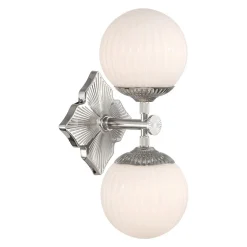 Manet Opal Bath Sconce - 2 Light