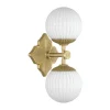 Manet Opal Bath Sconce - 2 Light