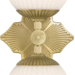Manet Opal Bath Sconce - 2 Light