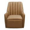 Marisol Swivel Chair - Leather