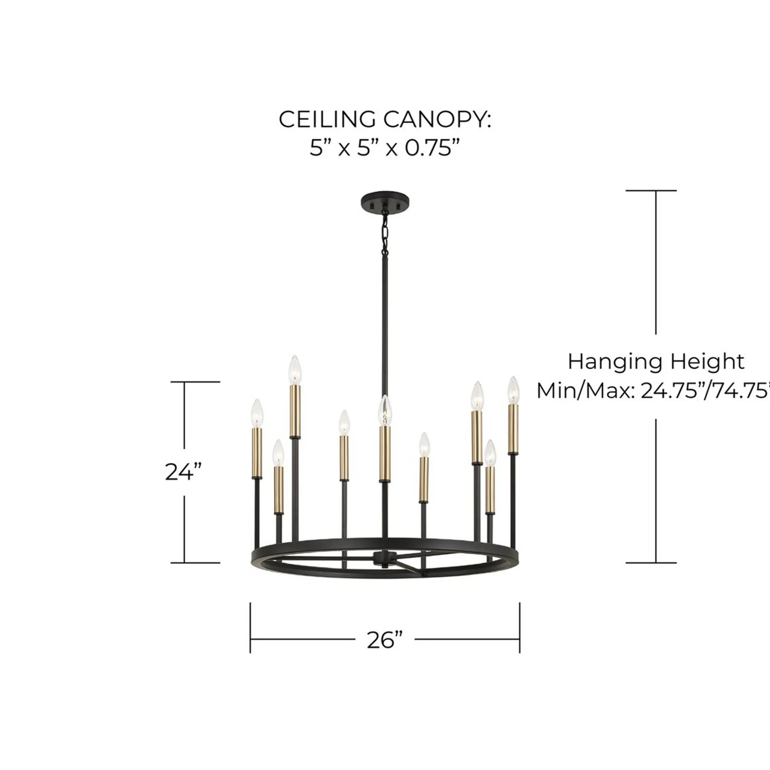 Marquess Chandelier - Small