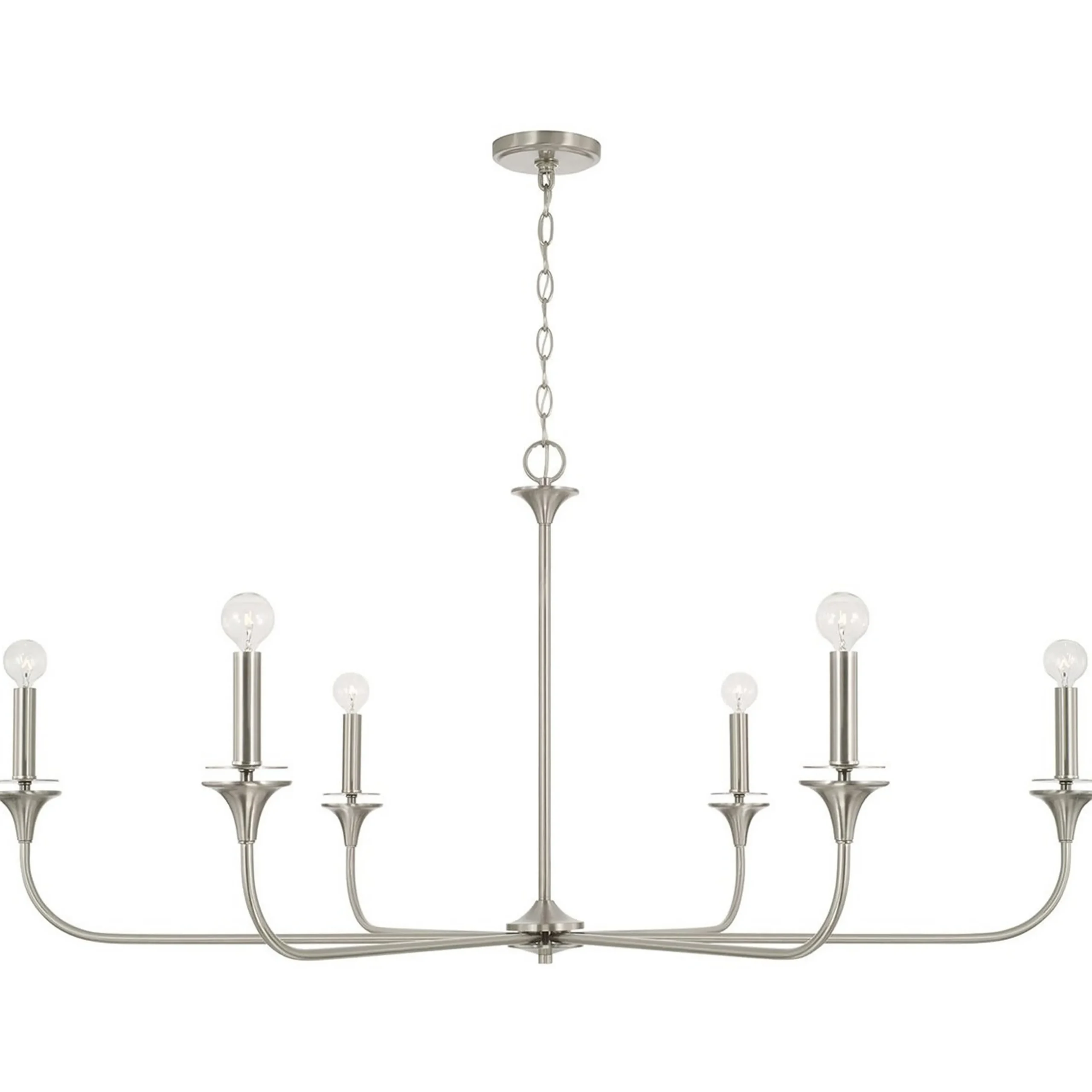 Mayhue Chandelier - 6 Light