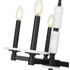 Mestra Alabaster Chandelier - 5 Light