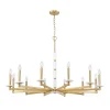 Mestra Alabaster Chandelier - 12 Light