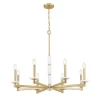 Mestra Alabaster Chandelier - 8 Light