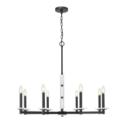 Mestra Alabaster Chandelier - 8 Light