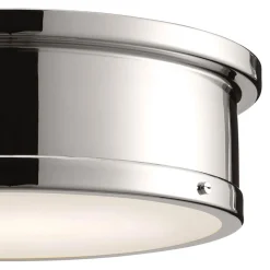 Metal Drum Ceiling Light