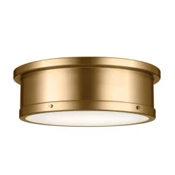Metal Drum Ceiling Light