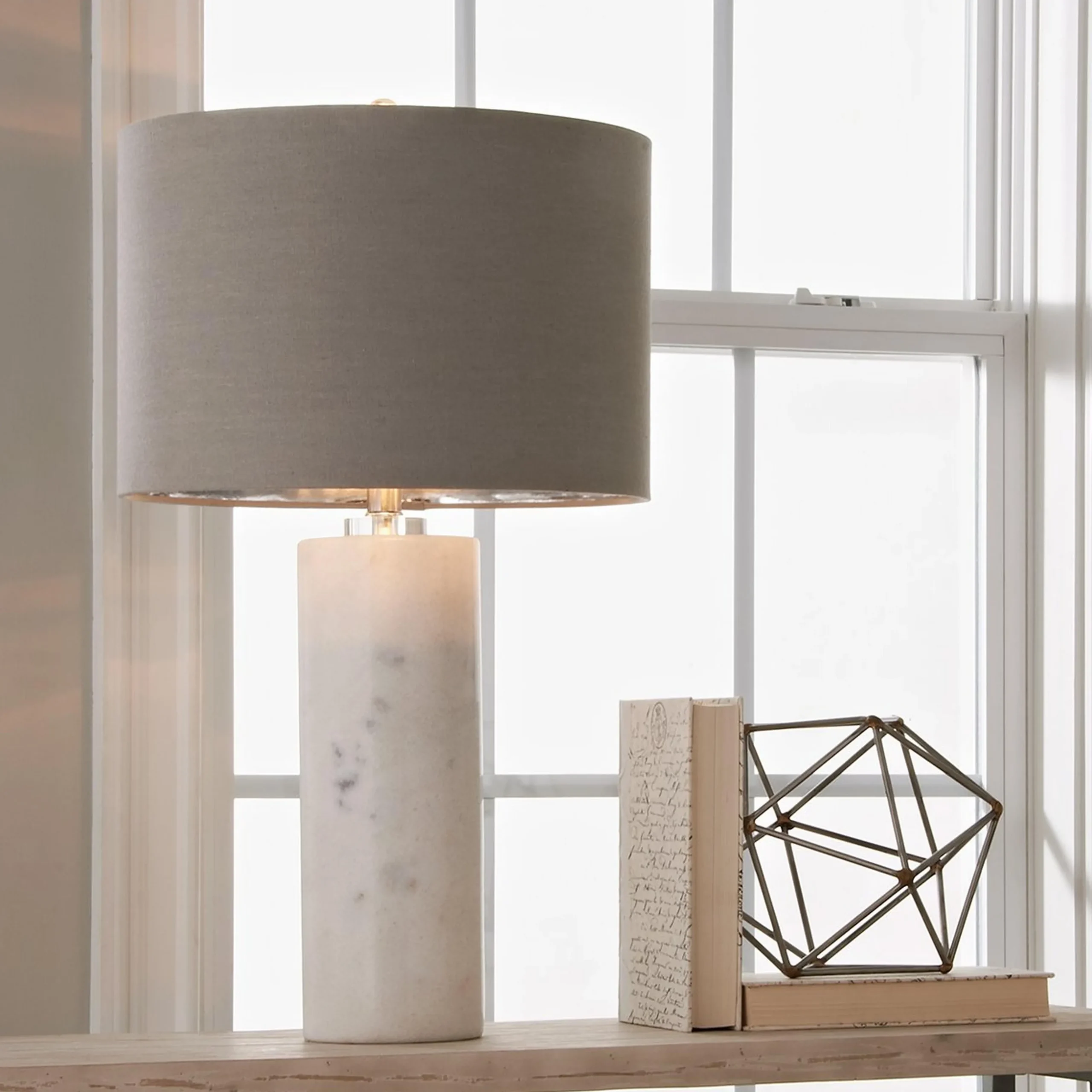 Metamorphic Marble Table Lamp